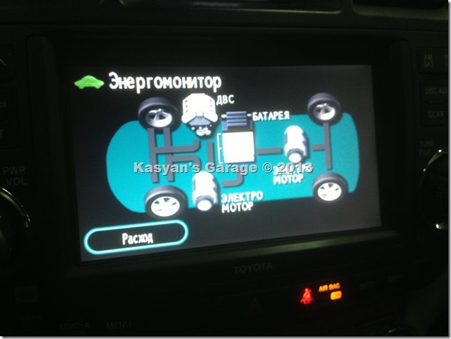Русификация и карта России 2013 на автомобиле Toyota Highlander Hybrid 2008г.в.