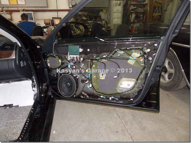 Комплексная шумоизоляция Lexus GS350 материалами Шумофф