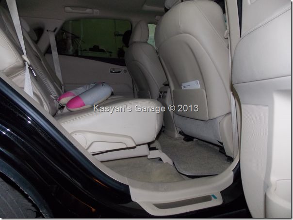 Установка подогрева задних сидений Lexus RX450H 2013 года