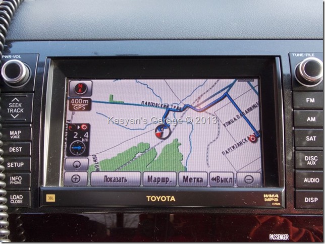 Русификация и обновление штатной навигации Gen6 DVD на Toyota Tundra 2011 года