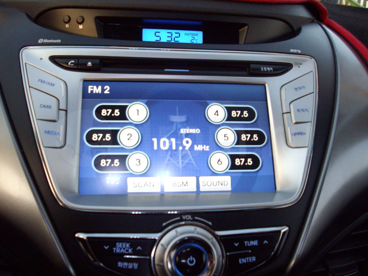 Русификация штатной навигации Hyundai Avante 2012