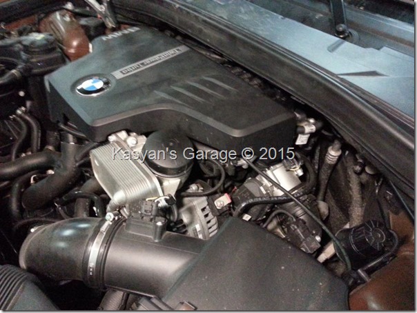 BMW F10 520 повышение класса мощности + установка NBT + камера заднего вида с траекторией + обновление навигации 2015