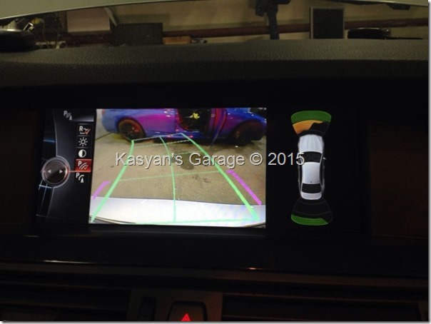 BMW F10 520 повышение класса мощности + установка NBT + камера заднего вида с траекторией + обновление навигации 2015