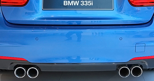 Установка выпускной системы Eisenmann на BMW F30 320