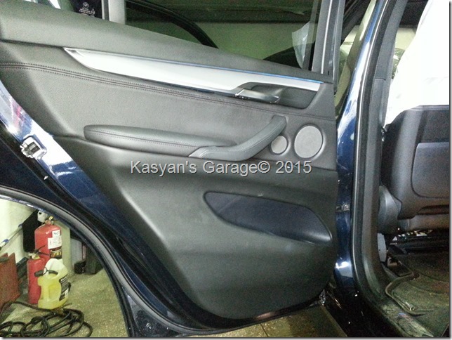Шумоизоляция дверей BMW X5 F15 M50D